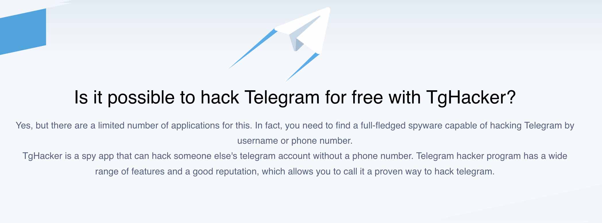 Vero hacking di Telegram con TgHacker